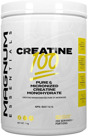 Magnum Nutraceuticals Creatine 100 200 Servings|Creatine|Mass For Life|