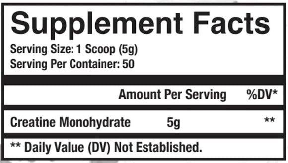 Axe & Sledge Creatine 50 Servings|Creatine|Mass For Life|