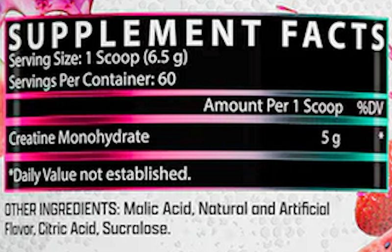 Nutrex Creatine Monohydrate Strawberry Watermelon|Creatine|Mass For Life|