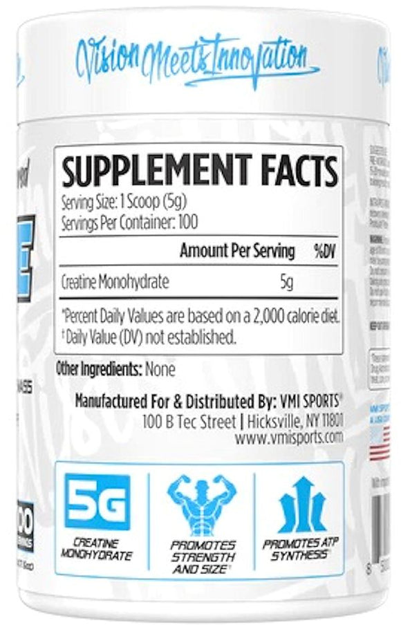 VMI Sports Creatine Monohydrate 300gms|Creatine|Mass For Life|