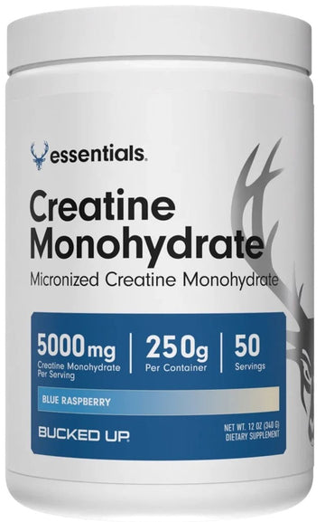 Bucked Up Essentials Creatine All New Flavors