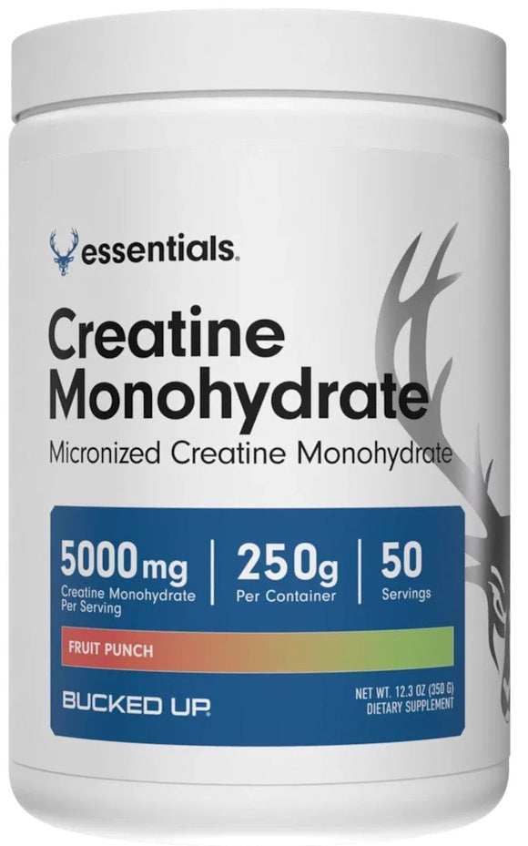 Bucked Up Essentials Creatine All New Flavors