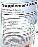 IP Pharma CREATINE GUMMIES 120 chews|Creatine|Mass For Life|