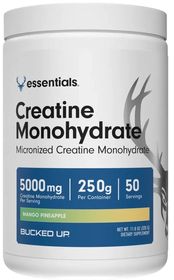 Bucked Up Essentials Creatine All New Flavors