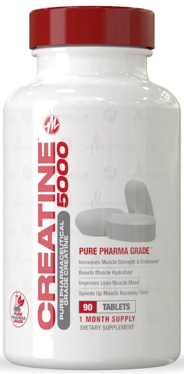 Metabolic Nutrition Creatine 5000 90 Tablets|Creatine|Mass For Life|
