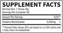 Fresh Supps Creatine Monohydrate 60 Servings|Creatine|Mass For Life|