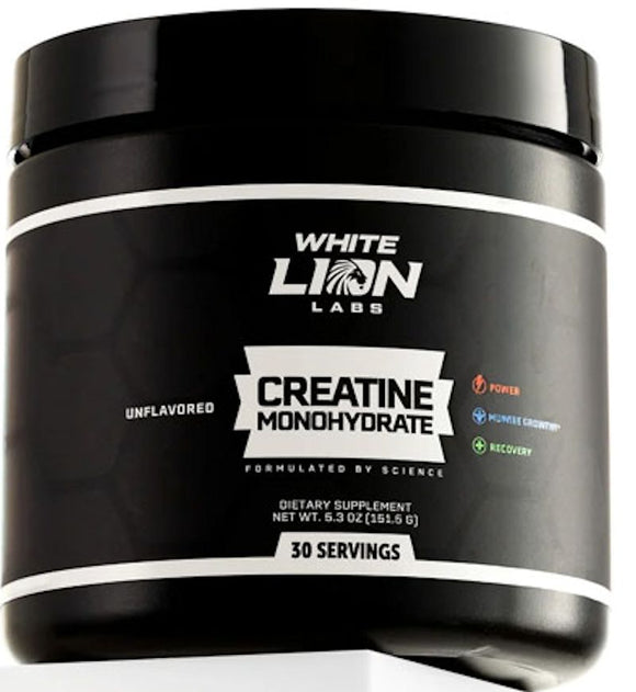 White Lion Labs Creatine|Creatine|Mass For Life|