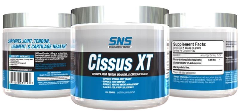 SNS Serious Nutrition Solutions Cissus XT 120 Servings