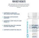 Revive Curcumin C3 Complex 60 Vegetarian Capsules|Antioxidants|Mass For Life|
