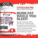 Gaspari Nutrition Cytolean Night Time PM|Fat Burner|Mass For Life|