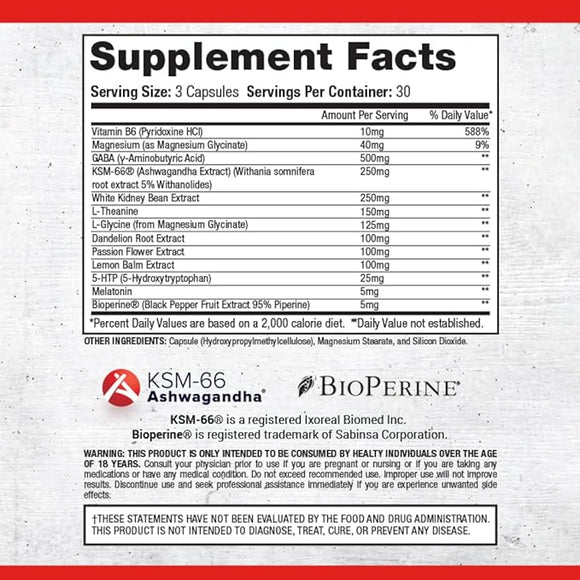 Gaspari Nutrition Cytolean Night Time PM|Fat Burner|Mass For Life|