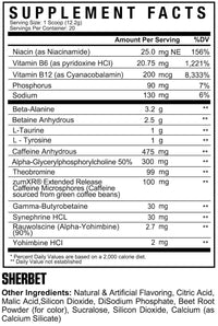 Axe & Sledge DBAP High Stim Preworkout