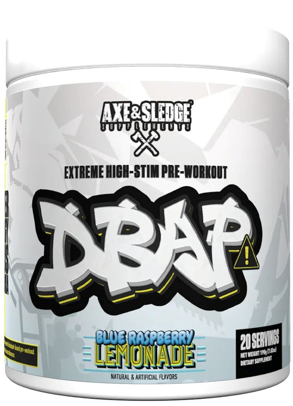 Axe & Sledge DBAP High Stim Preworkout|Pre-Workout|Mass For Life|