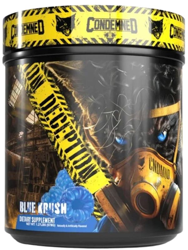 Black Magic Deception Pre Workout blue