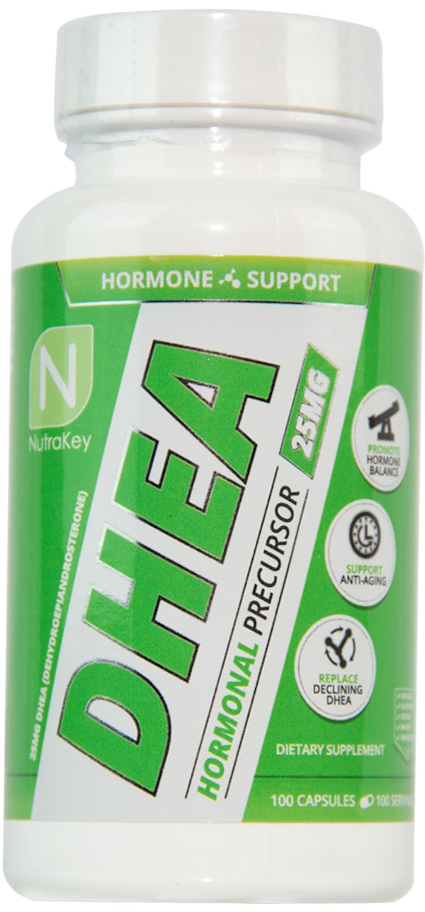 Nutrakey DHEA 25 mg 100 Capsules