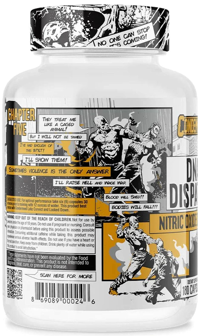 Condemned Labz DNA Dispatch Advance Pumps|Mass For Life|Muscle Pumps