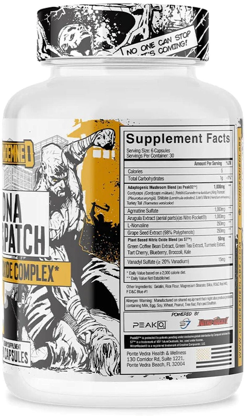 Condemned Labz DNA Dispatch Advance Pumps|Mass For Life|Muscle Pumps