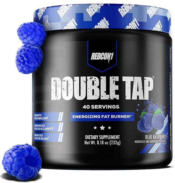RedCon1 Double Tap Powder 40 servings blue