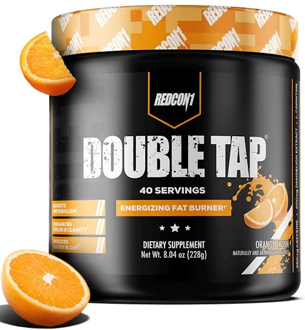 RedCon1 Double Tap Powder 40 servings orange