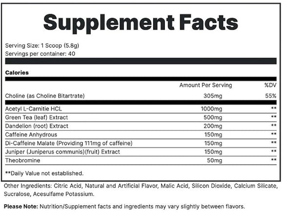 RedCon1 Double Tap Powder 40 servings|Fat Burner|Mass For Life|