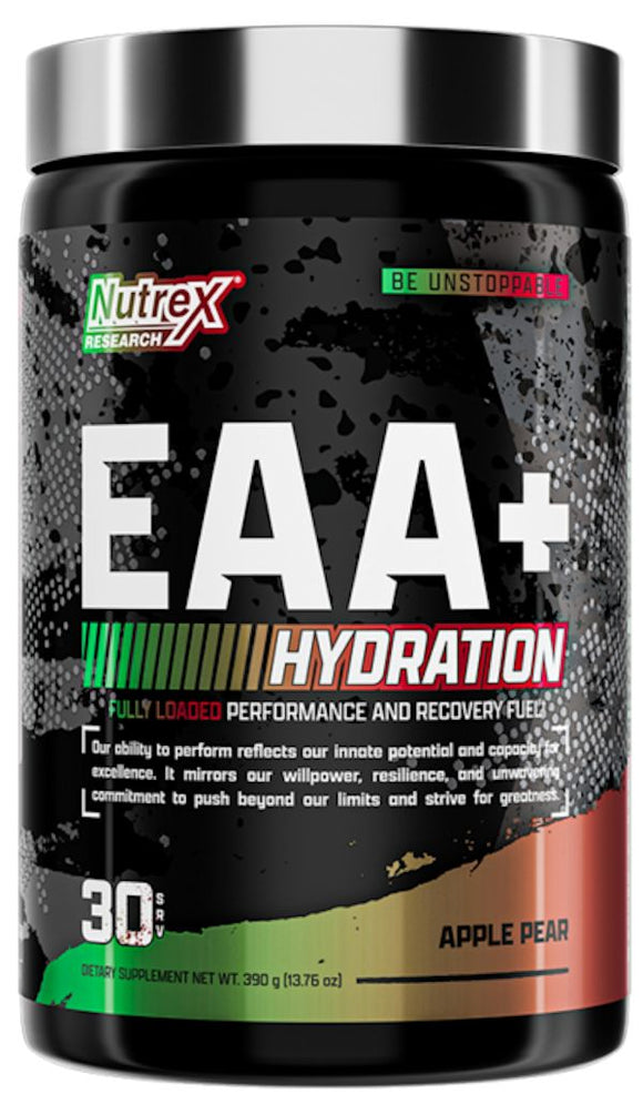 Nutrex EAA+ Hydration Fully Loaded 30 servings|BCAA|Mass For Life|