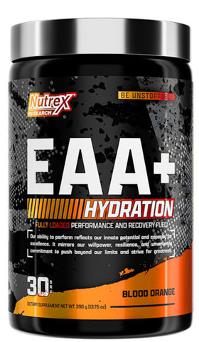 Nutrex EAA+ Hydration Fully Loaded 30 servings|BCAA|Mass For Life|