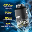 EFX Sports Kre-Alkalyn Hardcore 120 caps.|Creatine|Mass For Life|