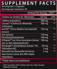 Inspired EMBER Stimulant Fat Burner 3mb3r fact