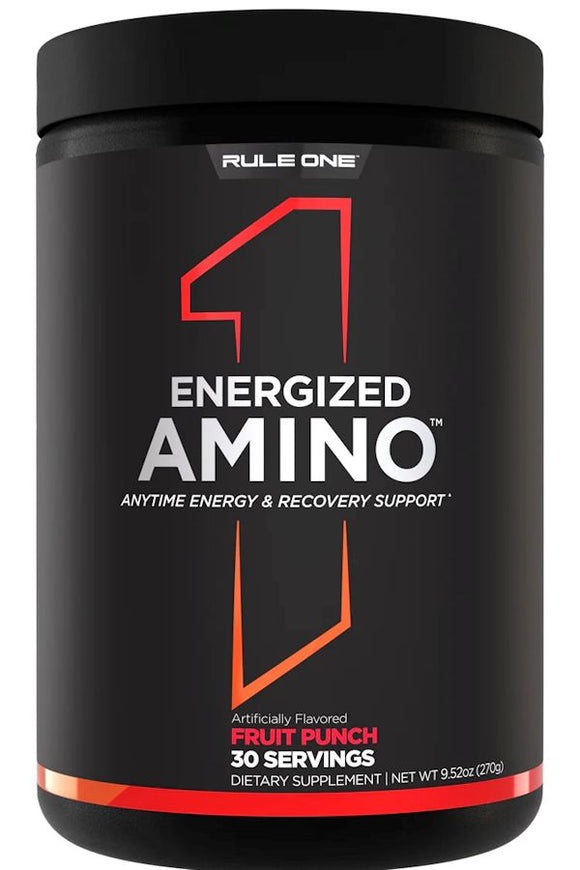 Rule One Energized Amino|BCAA|Mass For Life|