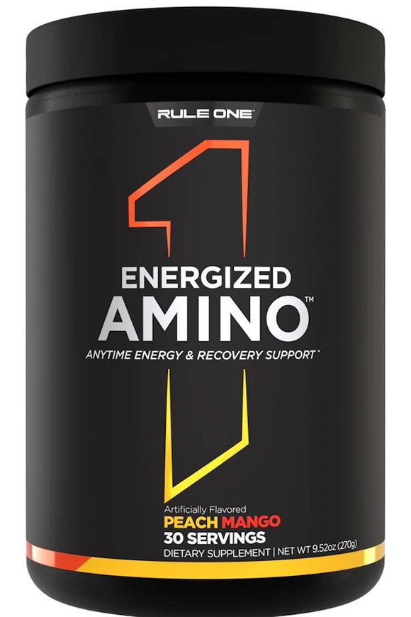 Rule One Energized Amino|BCAA|Mass For Life|