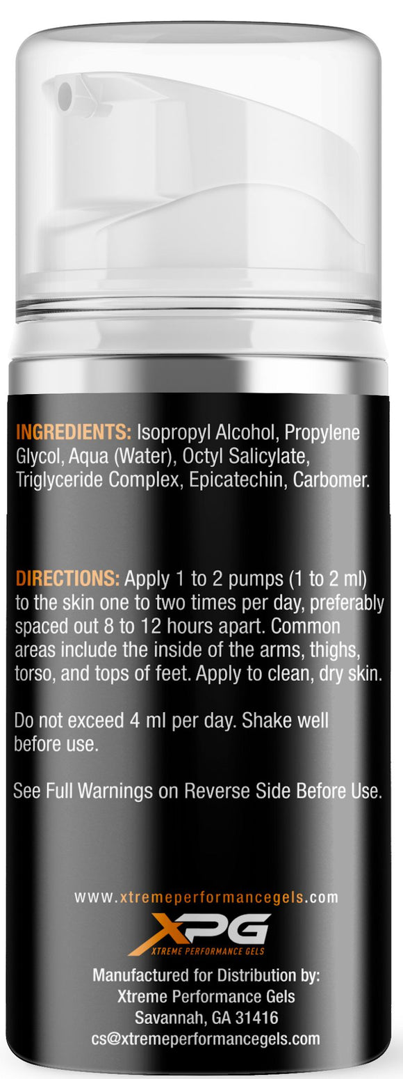 Xtreme Performance Gels XPG Epicatechin Gel|Lean Muscle|Mass For Life|