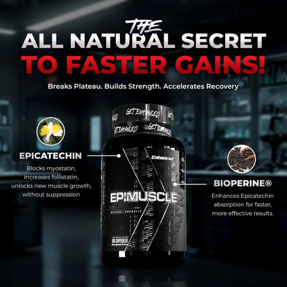 Enhanced Labs Epimuscle|Muscle Growth|Mass For Life|