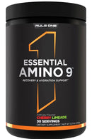 Rule One Essential Amino 9 30 servings|BCAA|Mass For Life|