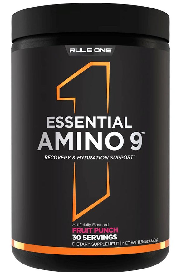 Rule One Essential Amino 9 30 servings|BCAA|Mass For Life|