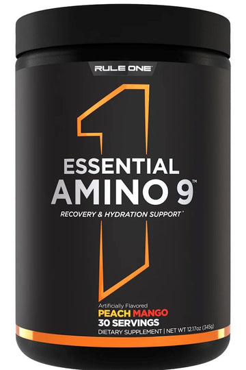 Rule One Essential Amino 9 30 servings|BCAA|Mass For Life|