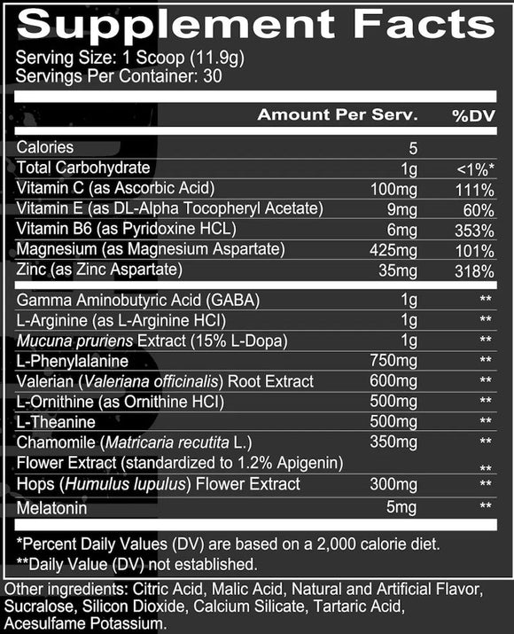 Redcon1 Fade Out Deep Sleep Formula 30 servings|Sleep Aid|Mass For Life|