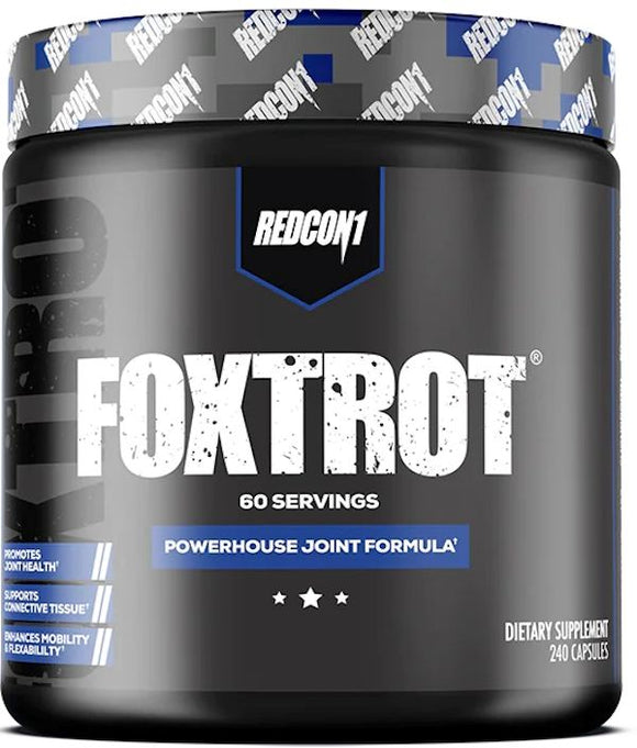 Redcon1 Foxtrot Powerhouse Joint Formula 240 Capsules|Joint Support|Mass For Life|