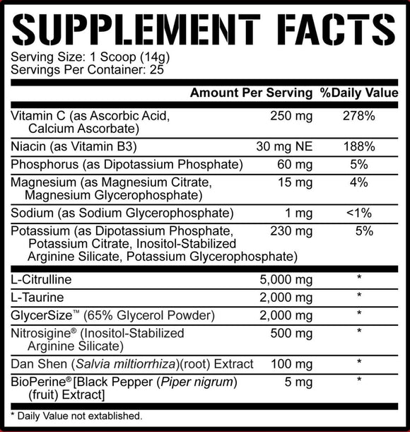 5% Nutrition Full AF Non-Stim Pre-Workout 30 Servings