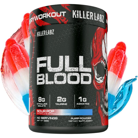 Killer Labz Full Blood Pre Workout|Muscle Pumps|Mass For Life|