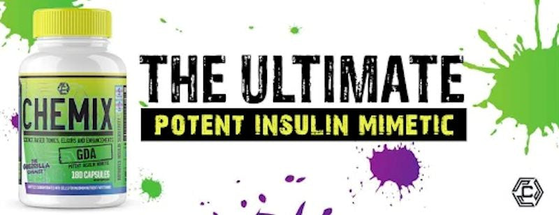 Chemix GDA Glucose Disposal 180 caps|Mass For Life|Fat Burner