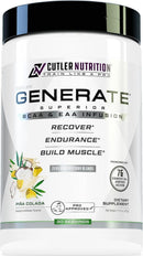Cutler Nutrition Generate, EAAs, BCAAs, Full Aminos|BCAAs|Mass For Life|