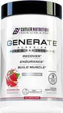 Cutler Nutrition Generate, EAAs, BCAAs, Full Aminos|BCAAs|Mass For Life|
