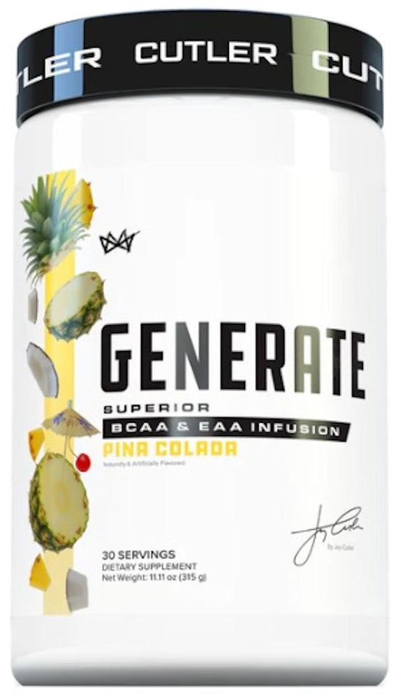 Cutler Nutrition Generate, EAAs, BCAAs, Full Aminos