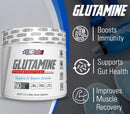 EHPLabs L-Glutamine Muscle Recovery|Glutamine|Mass For Life|