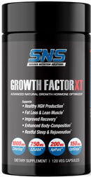 SNS Serious Nutrition Solutions Growth Factor XT 120 Capsules|Muscle Builder|Mass For Life|