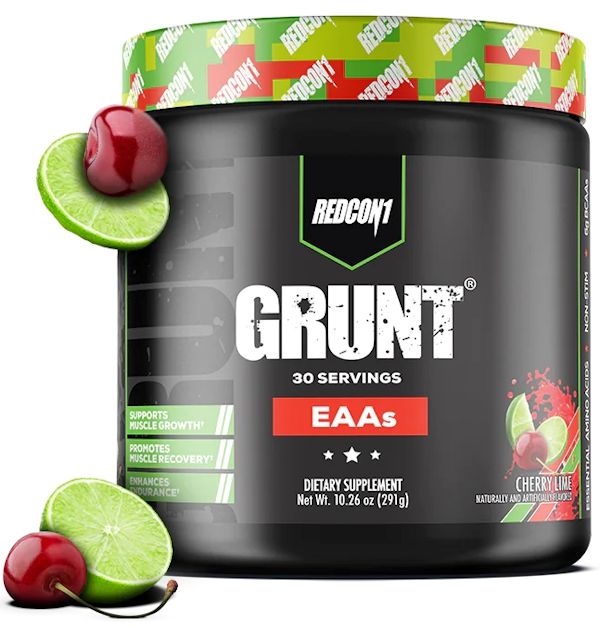 Redcon1 Grunt EAA Train, Recovery 30 servings cherry