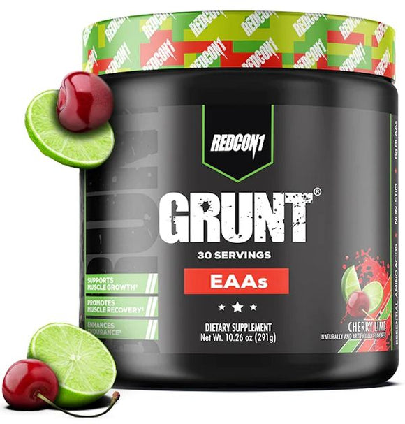 Redcon1 Grunt EAA Train, Recovery 30 servings|BCAA|Mass For Life|