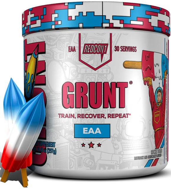 Redcon1 Grunt EAA Train, Recovery 30 servings|BCAA|Mass For Life|