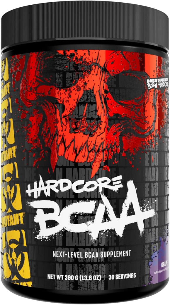 Mutant Hardcore BCAA 30 Servings Pineapple|BCAA|Mass For Life|