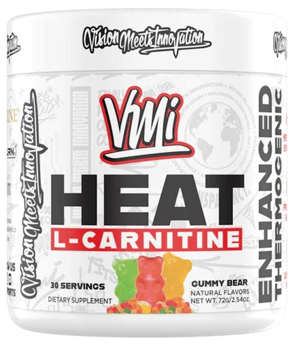 VMI Sports HEAT L-Carnitine Powder|Fat Burner|Mass For Life|